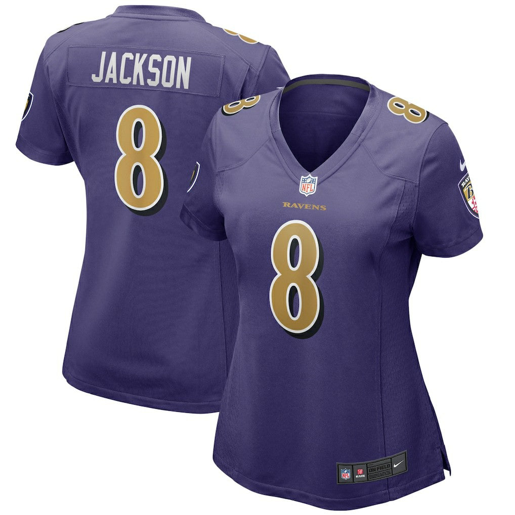 Baltimore Ravens Nike Lamar Jackson  Women's Alternate Game Player Jersey