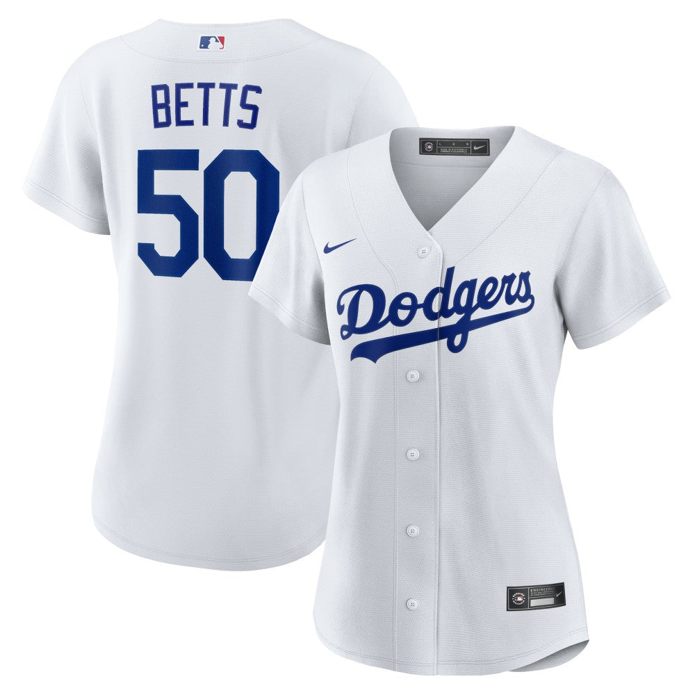 Mookie Betts Los Angeles Dodgers Nike Women's Home Replica Player Jersey | MLB Outlet