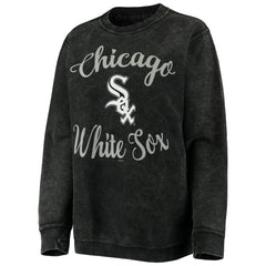 Chicago White Sox G-III 4Her by Carl Banks Women's Script Comfy Cord Pullover Sweatshirt | MLB Discount