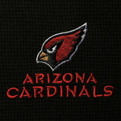 Arizona Cardinals  Dunbrooke Logo Maverick Thermal Henley Long Sleeve T-Shirt