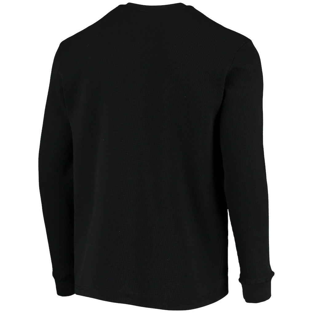 Cincinnati Bengals  Dunbrooke Logo Maverick Thermal Henley Long Sleeve T-Shirt