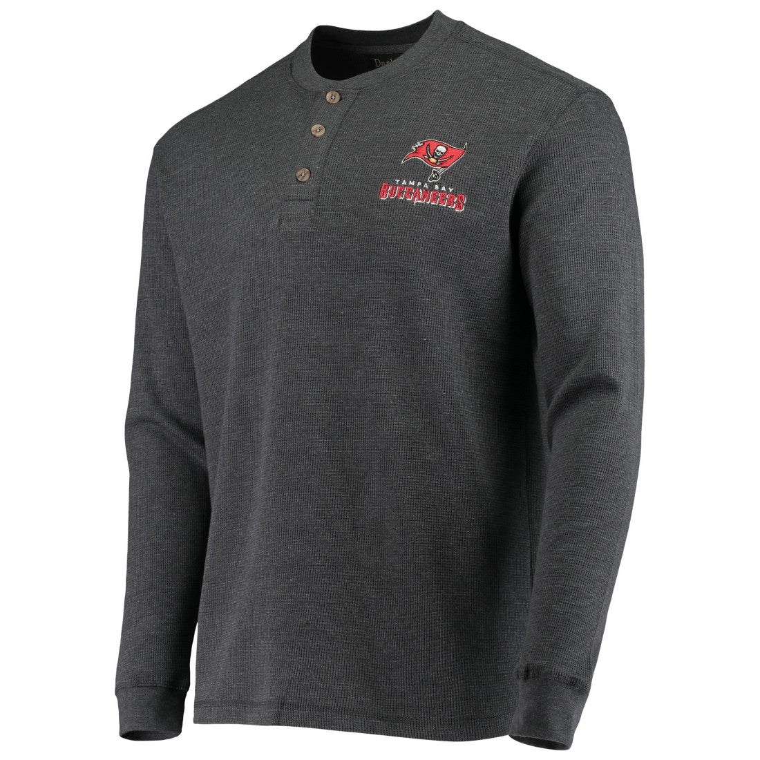 Tampa Bay Buccaneers  Dunbrooke Logo Maverick Thermal Henley Long Sleeve T-Shirt