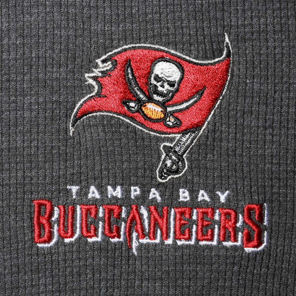 Tampa Bay Buccaneers  Dunbrooke Logo Maverick Thermal Henley Long Sleeve T-Shirt