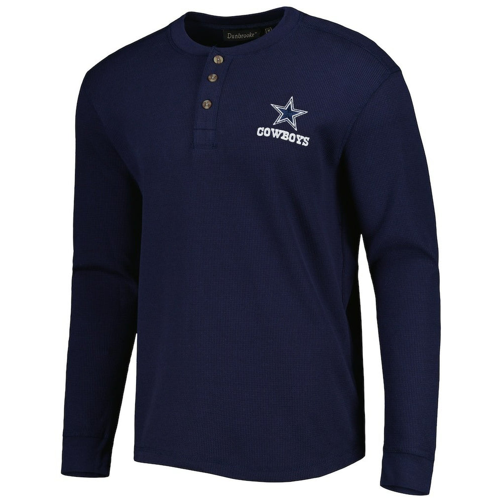 Dallas Cowboys  Maverick Thermal Henley Long Sleeve T-Shirt