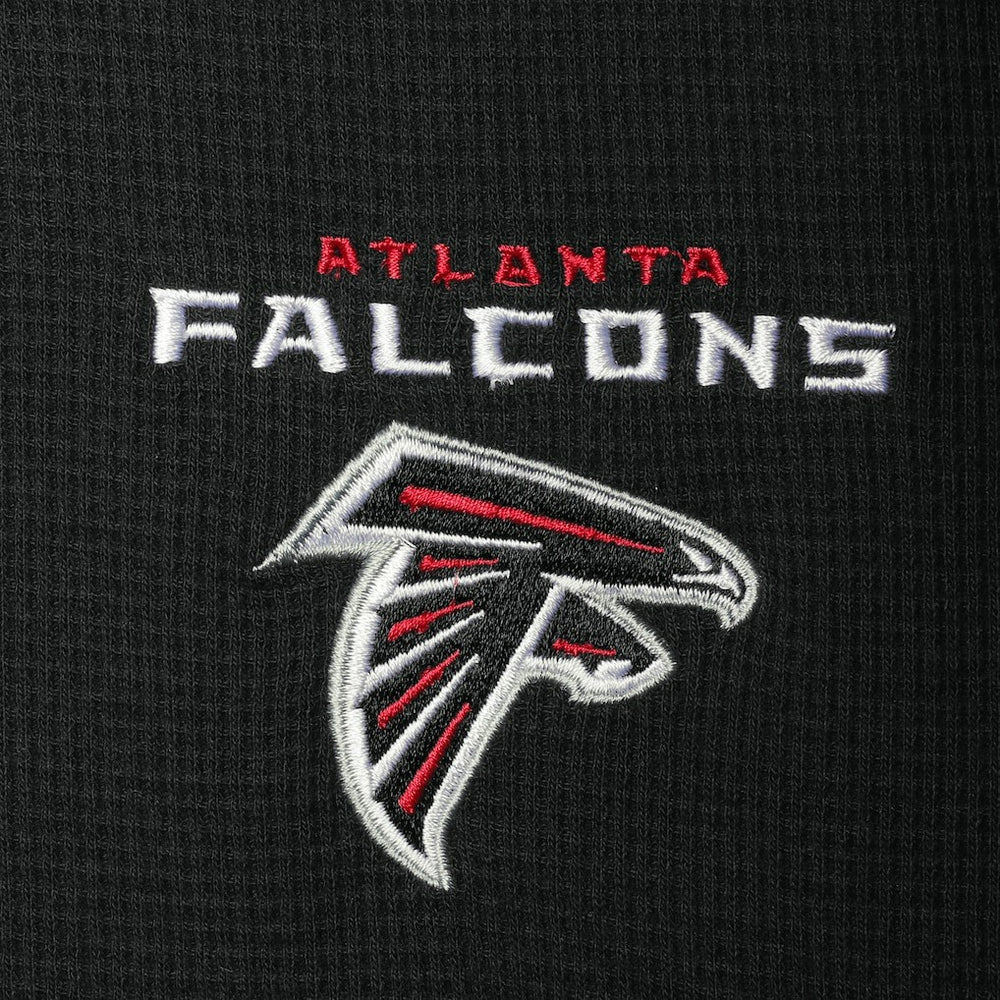 Atlanta Falcons  Dunbrooke Logo Maverick Thermal Henley Long Sleeve T-Shirt