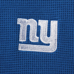New York Giants  Dunbrooke Logo Maverick Thermal Henley Long Sleeve T-Shirt