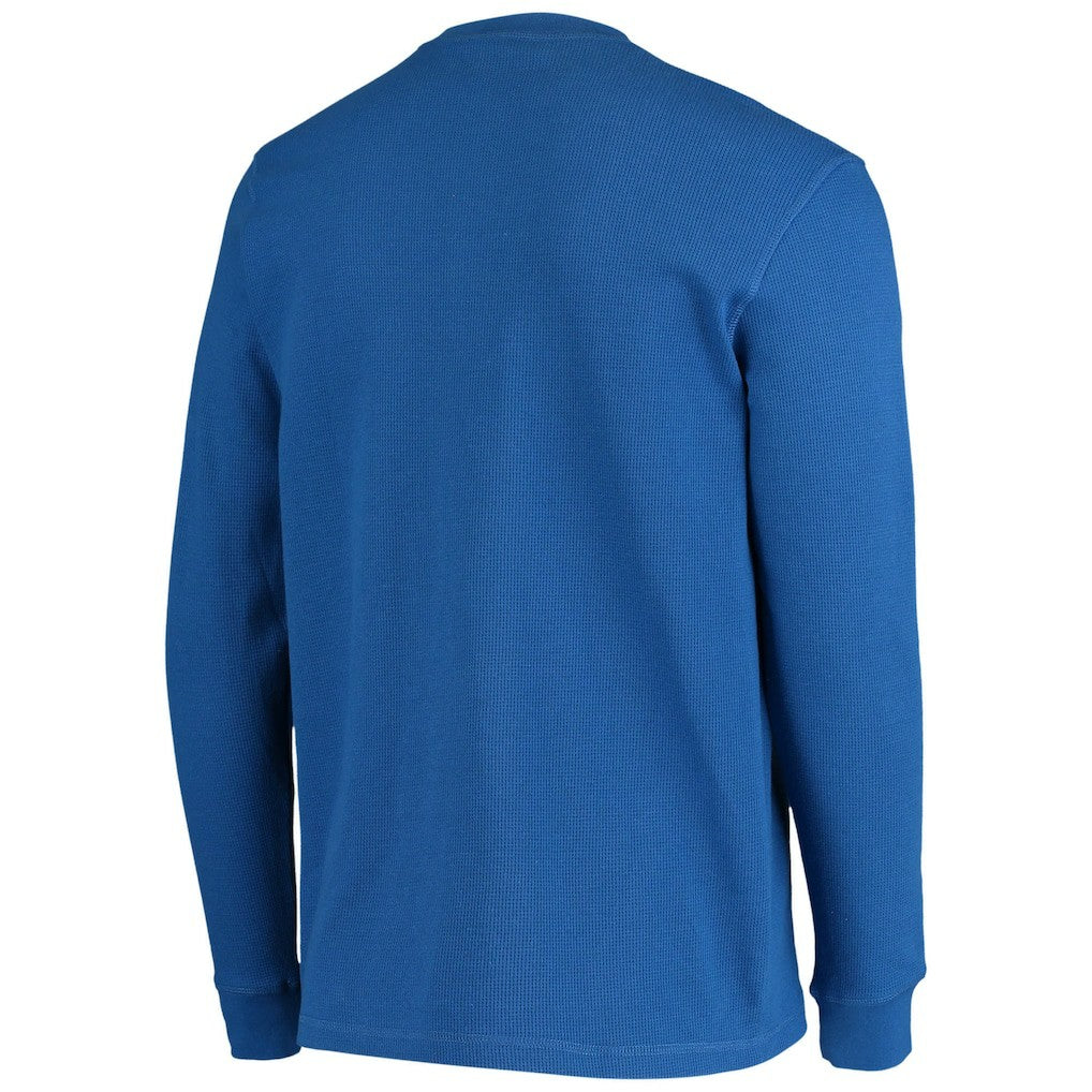 Los Angeles Rams  Dunbrooke Logo Maverick Thermal Henley Long Sleeve T-Shirt