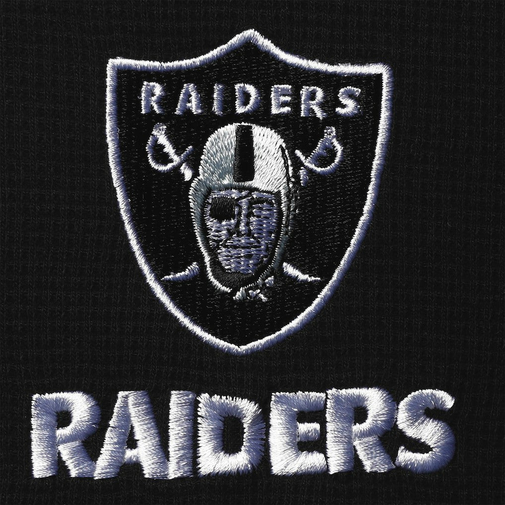 Las Vegas Raiders  Dunbrooke Logo Maverick Thermal Henley Long Sleeve T-Shirt
