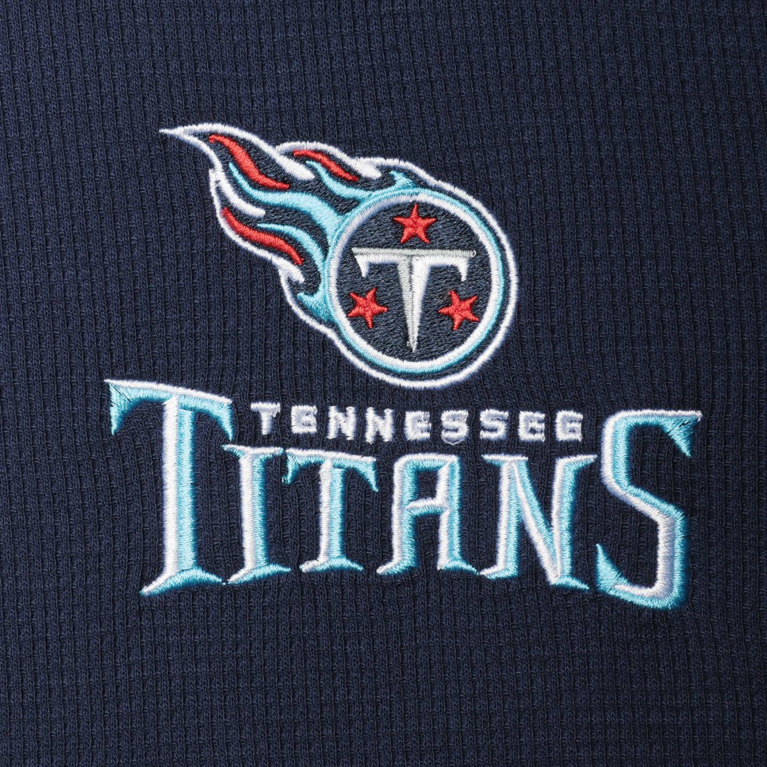 Tennessee Titans  Dunbrooke Logo Maverick Thermal Henley Long Sleeve T-Shirt