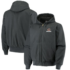 Chicago Bears  Dunbrooke Dakota Cotton Canvas Hooded Jacket
