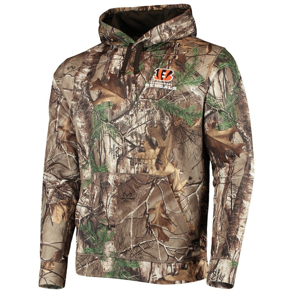 Cincinnati Bengals Champion Dunbrooke Circle  Tech Fleece Pullover Hoodie