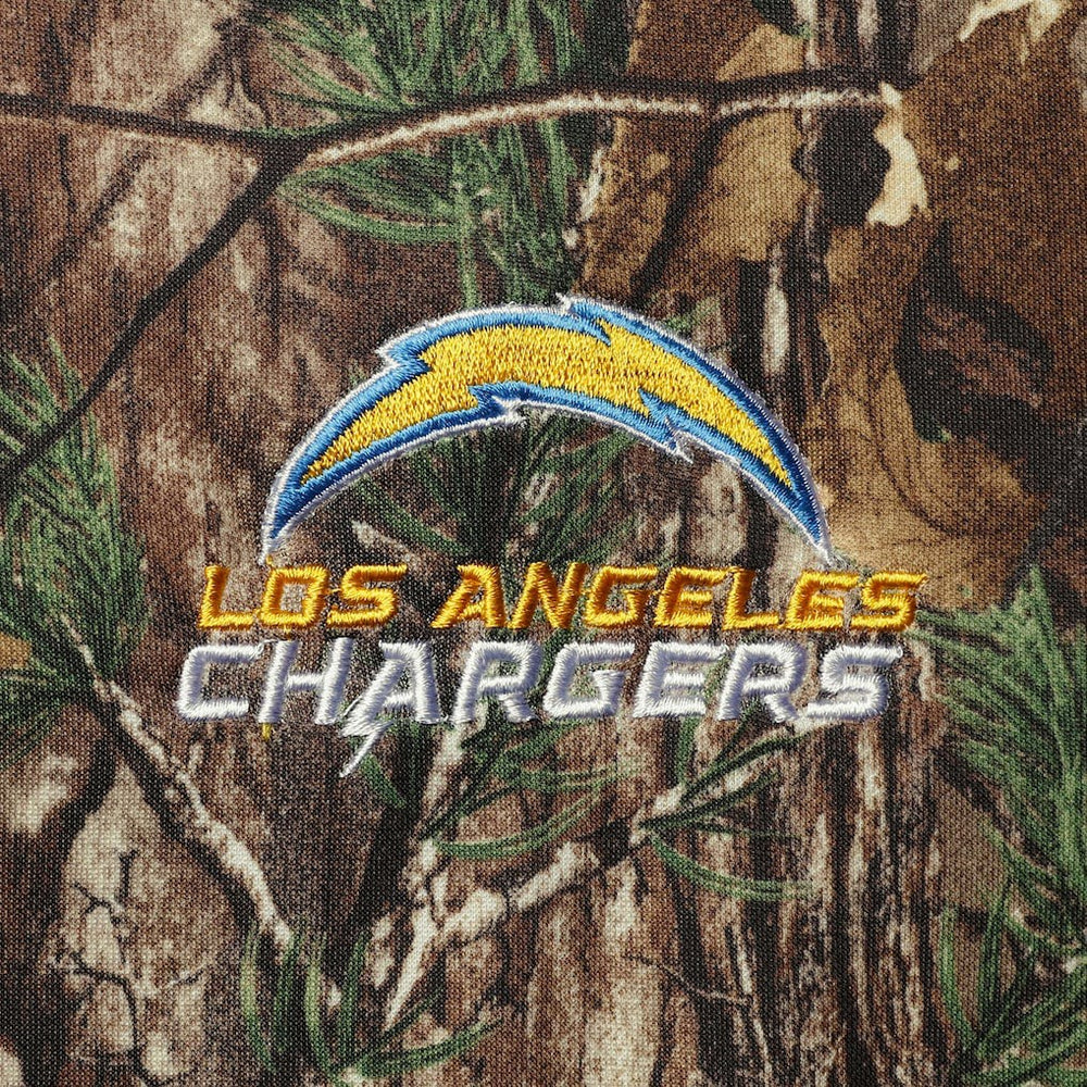 Los Angeles Chargers Champion Dunbrooke Circle  Tech Fleece Pullover Hoodie