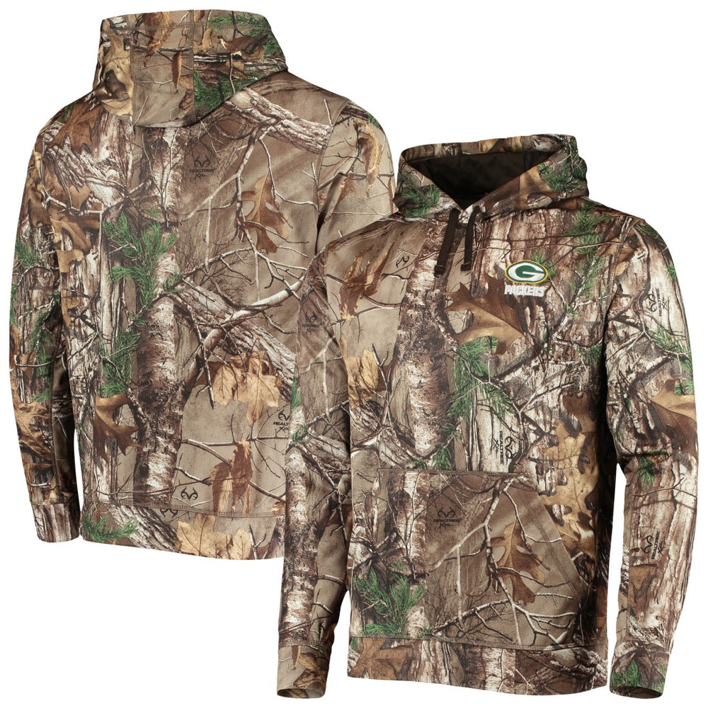 Green Bay Packers Champion Dunbrooke Circle  Tech Fleece Pullover Hoodie