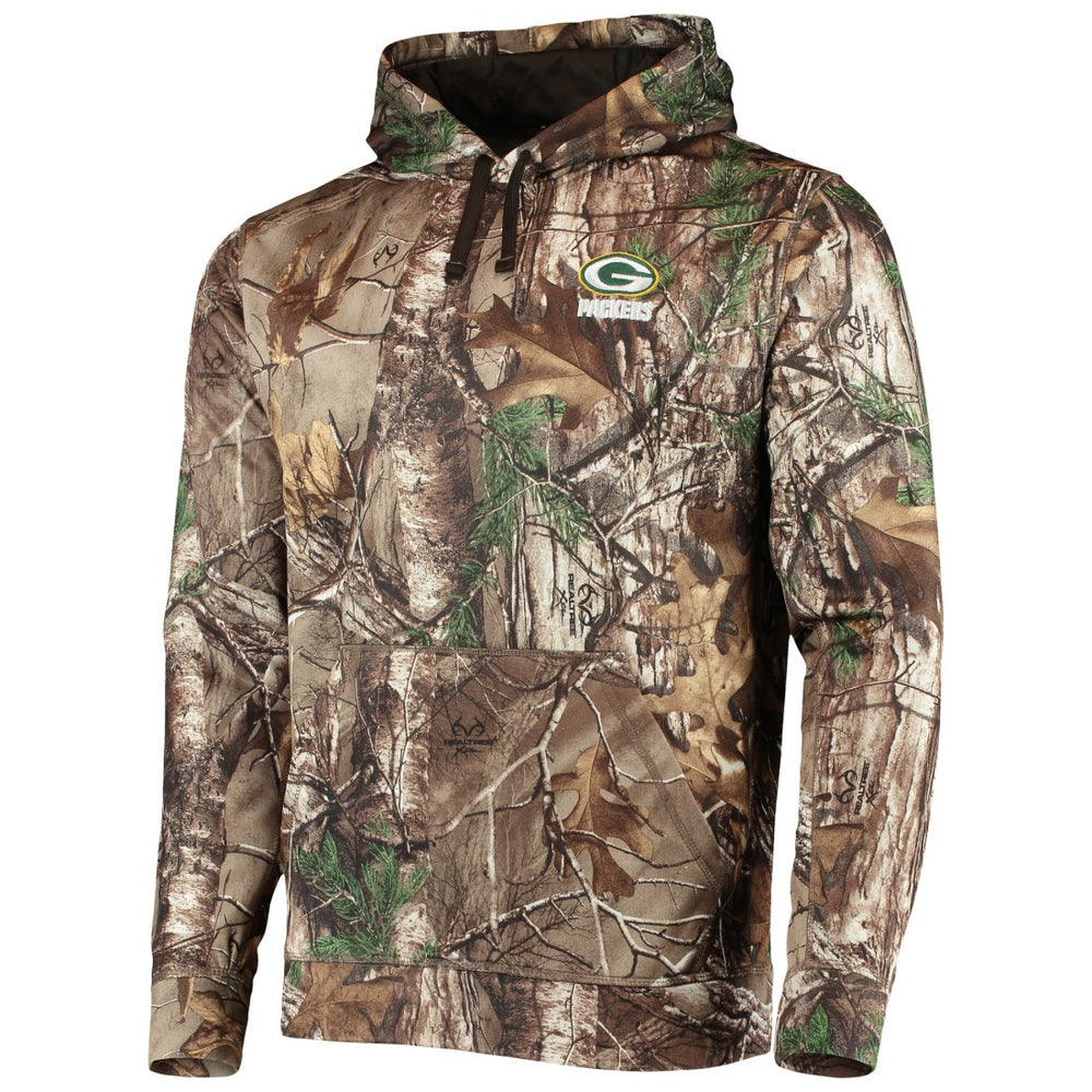 Green Bay Packers Champion Dunbrooke Circle  Tech Fleece Pullover Hoodie
