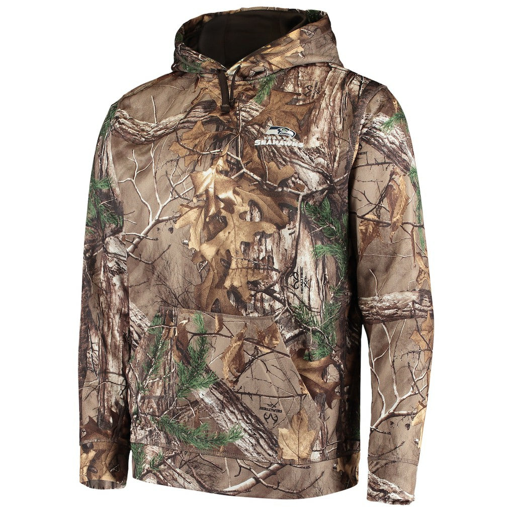 Seattle Seahawks Champion Dunbrooke Circle  Tech Fleece Pullover Hoodie