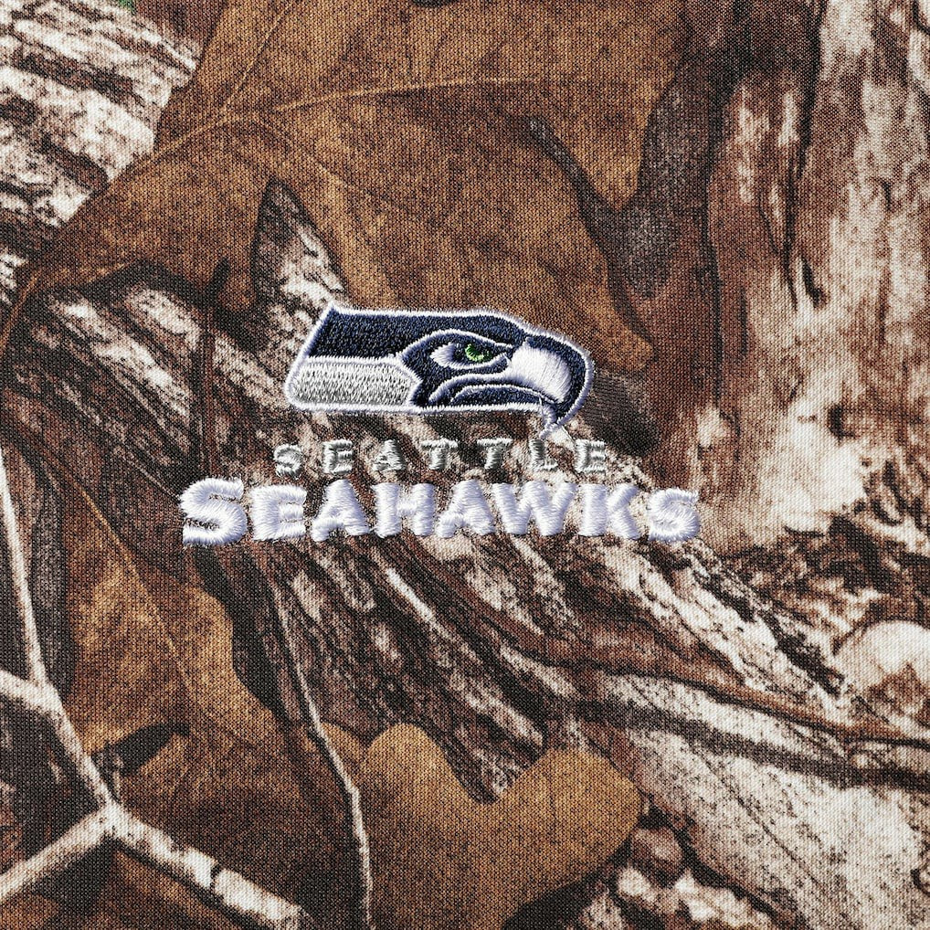 Seattle Seahawks Champion Dunbrooke Circle  Tech Fleece Pullover Hoodie