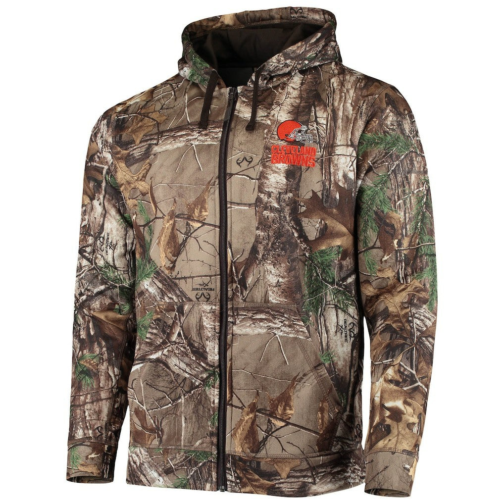 Cleveland Browns  Dunbrooke Trophy Tech Fleece Full-Zip Hoodie
