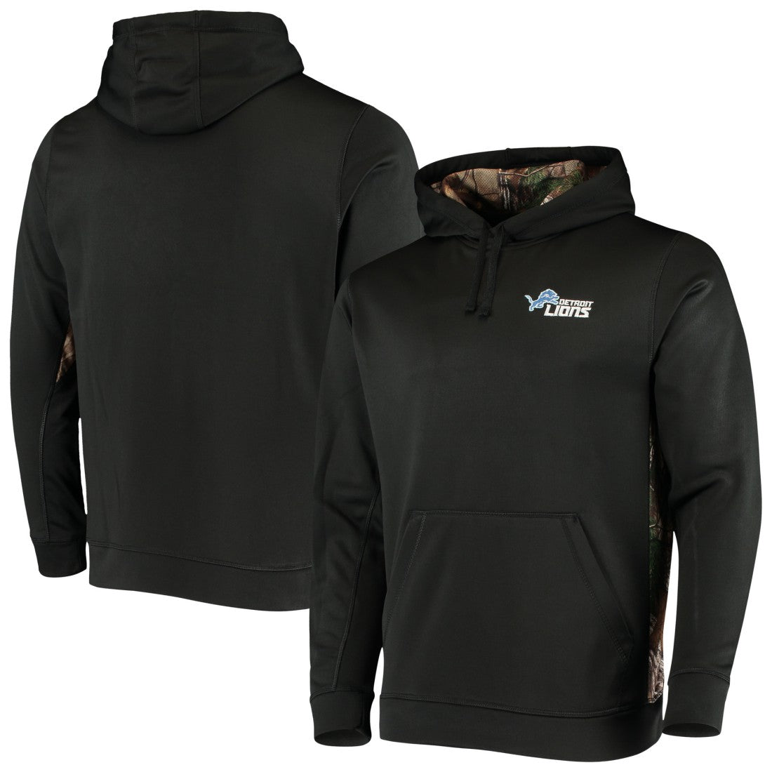 Detroit Lions  Dunbrooke Logo Ranger Pullover Hoodie