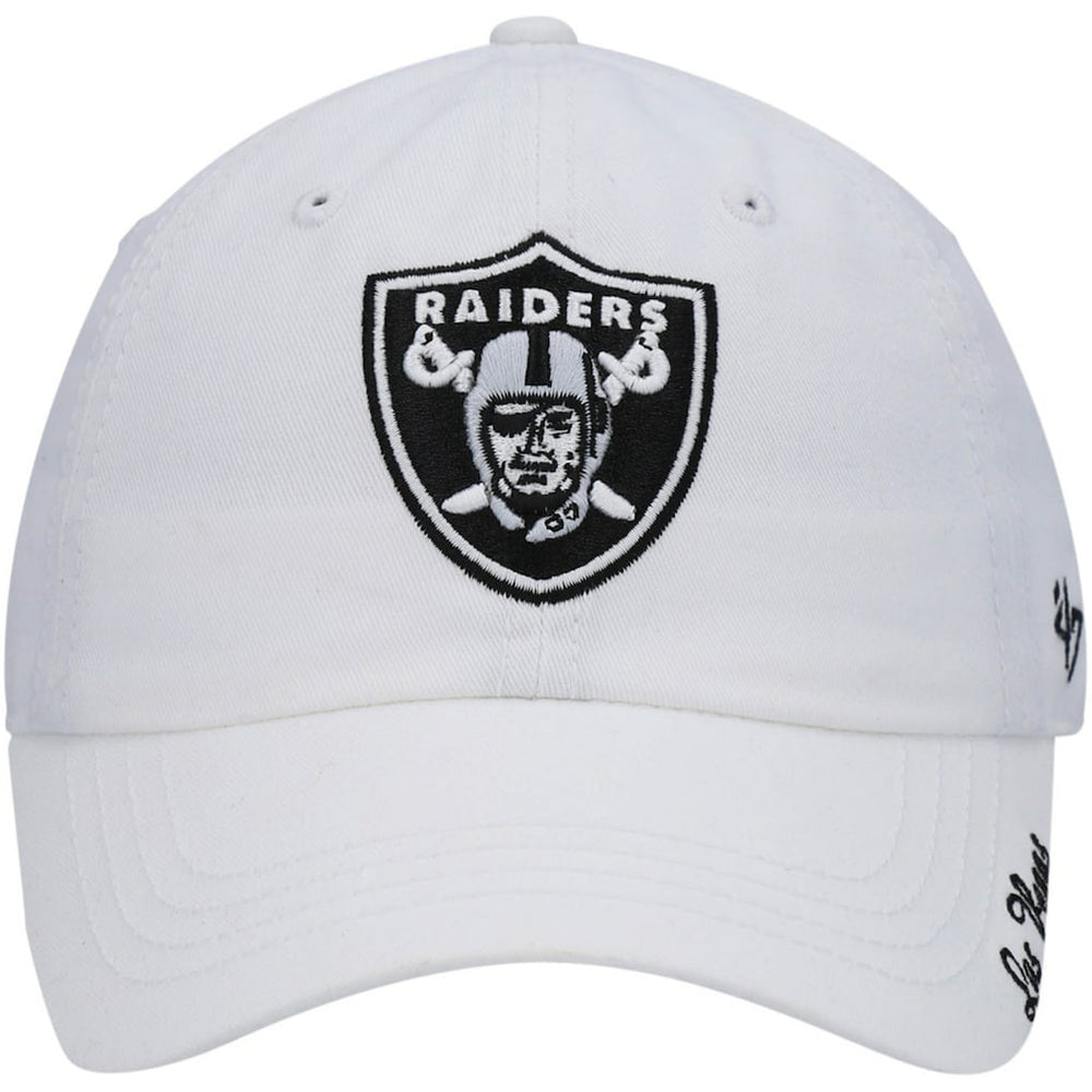Las Vegas Raiders 47 brand '47 Women's Miata Clean Up Primary Adjustable Hat
