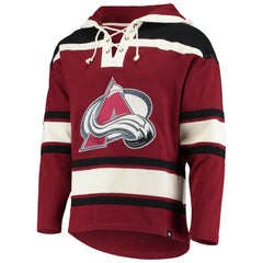 Nathan MacKinnon Colorado Avalanche '47 Player Name & Number Lacer Pullover Hoodie Online
