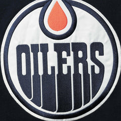 Connor McDavid Edmonton Oilers '47 Player Name & Number Lacer Pullover Hoodie Discount