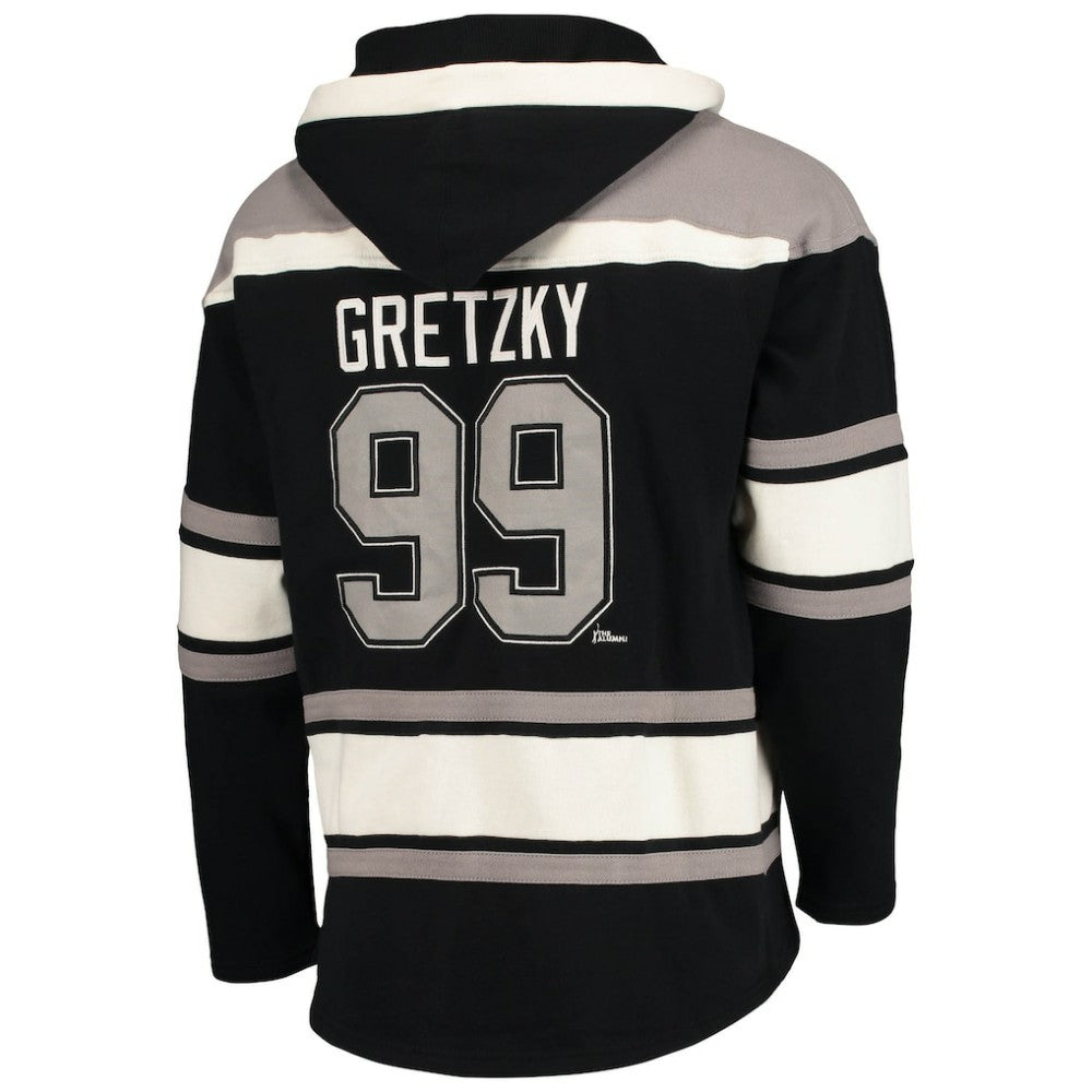 Wayne Gretzky Los Angeles Kings '47 Retired Player Name & Number Lacer Pullover Hoodie Online