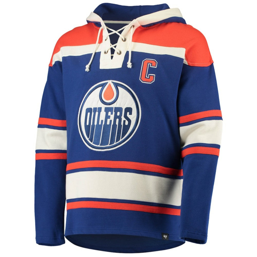 Wayne Gretzky Edmonton Oilers '47 Retired Player Name & Number Lacer Pullover Hoodie Sale