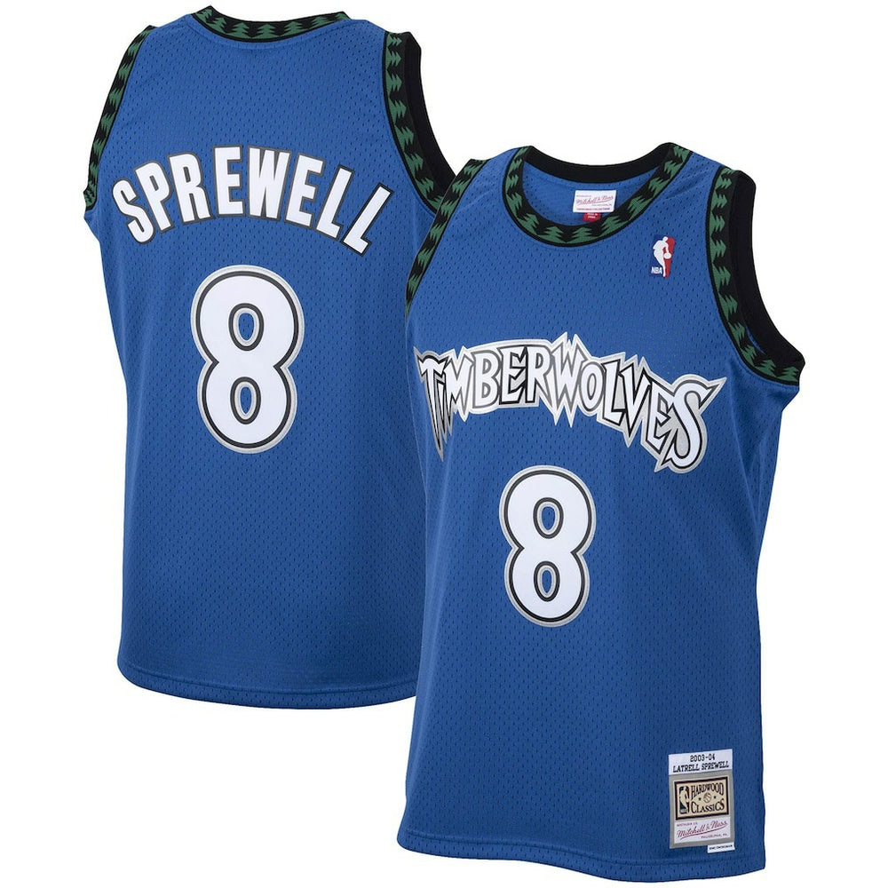 Latrell Sprewell Minnesota Timberwolves 2003/04 Hardwood Classics Swingman Jersey Online