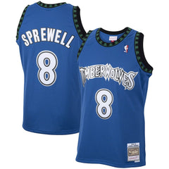 Latrell Sprewell Minnesota Timberwolves 2003/04 Hardwood Classics Swingman Jersey Online