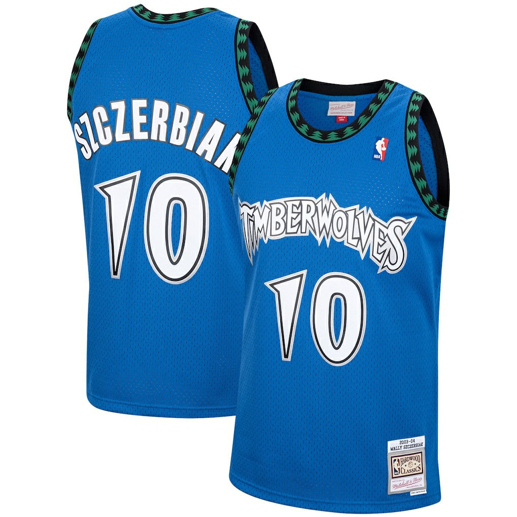 Wally Szczerbiak Minnesota Timberwolves 2003/04 Hardwood Classics Swingman Jersey Online
