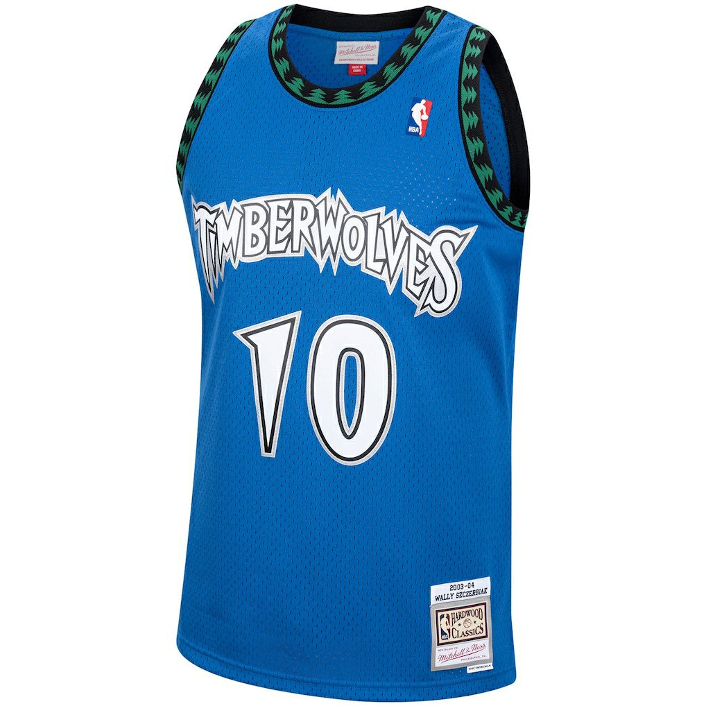 Wally Szczerbiak Minnesota Timberwolves 2003/04 Hardwood Classics Swingman Jersey Online
