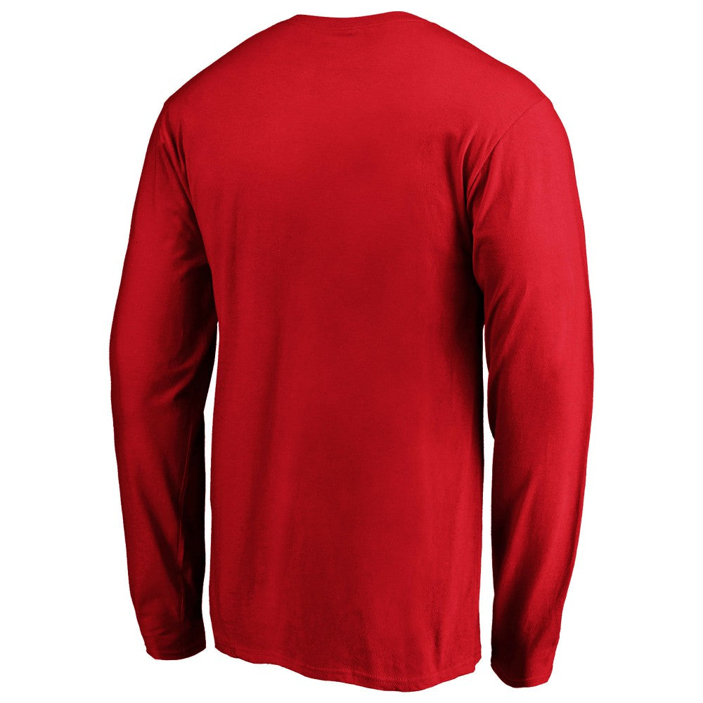 Men's Red Philadelphia Phillies Team Heart & Soul Long Sleeve T-Shirt | MLB US