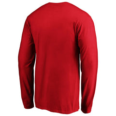 Men's Red Philadelphia Phillies Team Heart & Soul Long Sleeve T-Shirt | MLB US