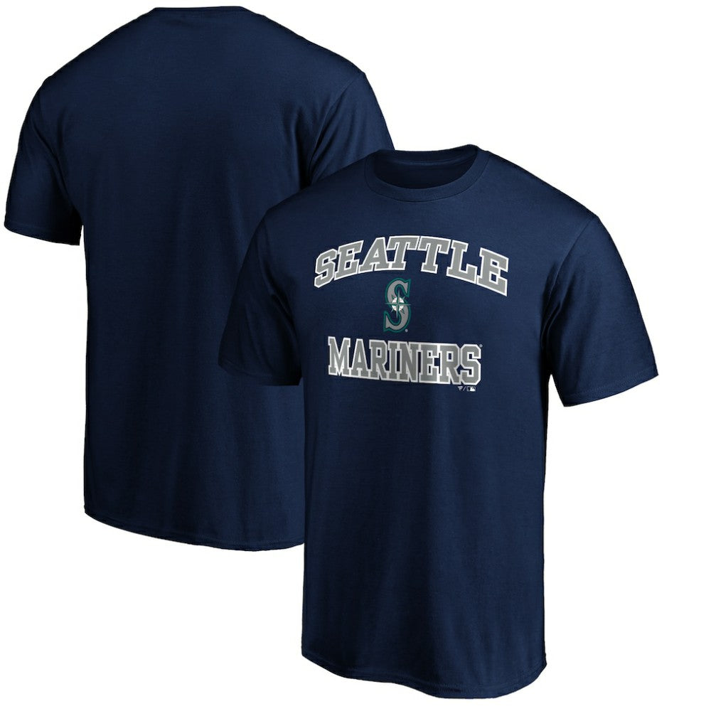 Seattle Mariners Fanatics MTO Label Heart & Soul T-Shirt | MLB Sale