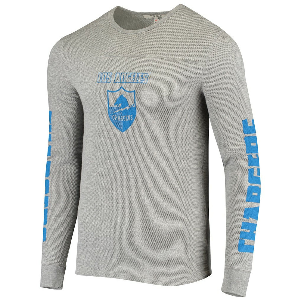Los Angeles Chargers  Junk Food Heavyweight Thermal Long Sleeve T-Shirt