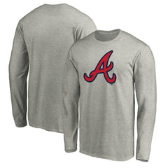 Atlanta Braves Official Team Logo Long Sleeve T-Shirt | MLB Sale