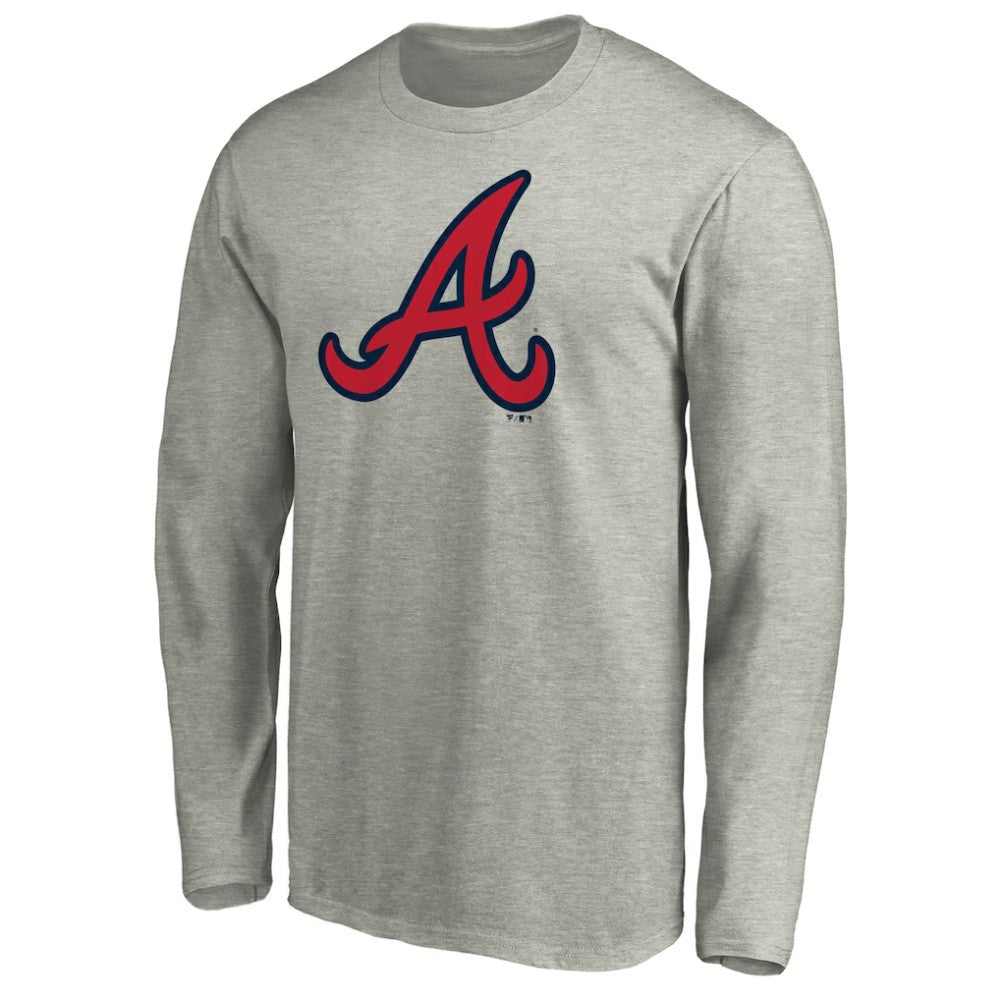 Atlanta Braves Official Team Logo Long Sleeve T-Shirt | MLB Sale