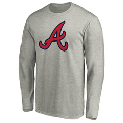 Atlanta Braves Official Team Logo Long Sleeve T-Shirt | MLB Sale