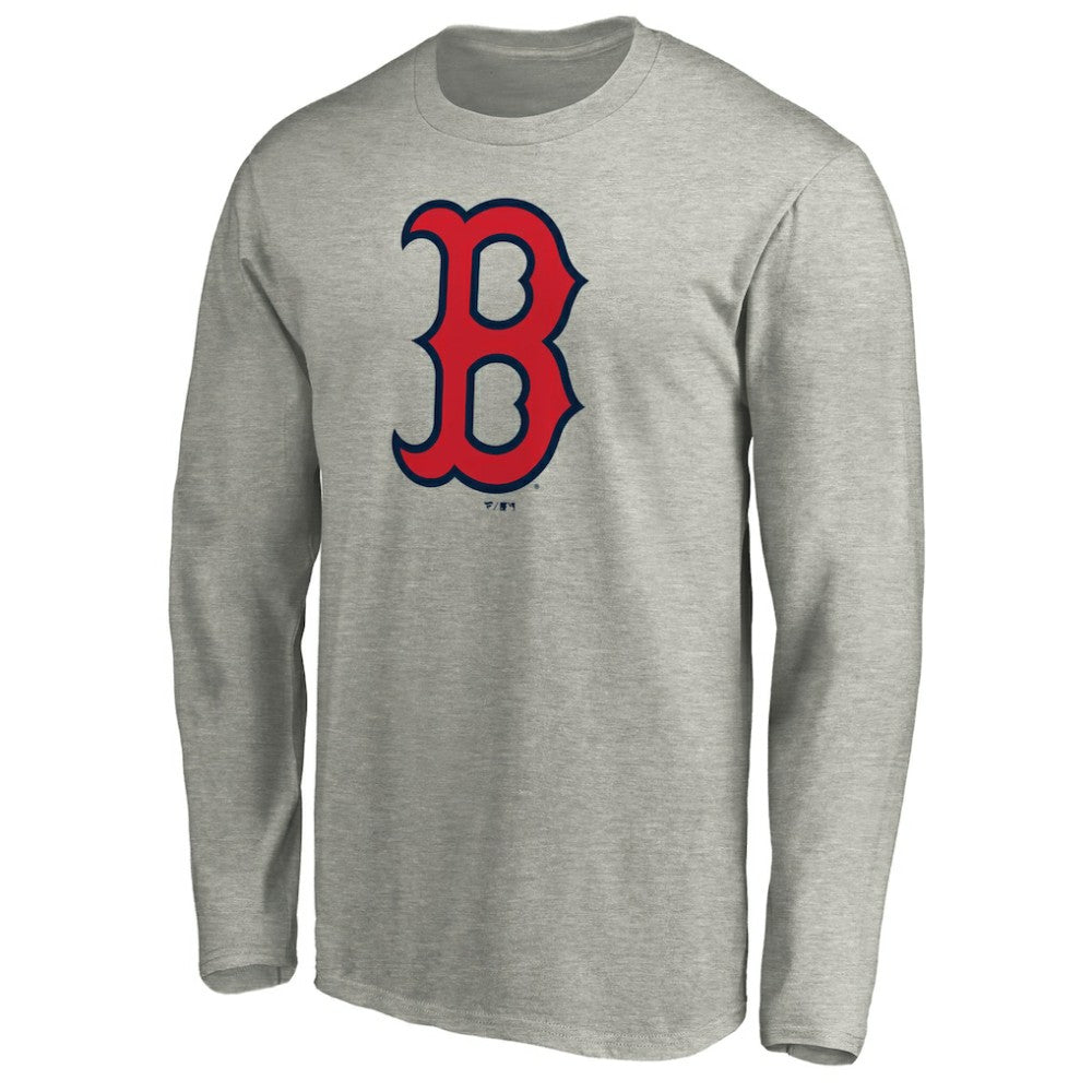 Boston Red Sox Official Team Logo Long Sleeve T-Shirt | MLB Online
