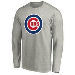 Chicago Cubs Official Team Logo Long Sleeve T-Shirt | MLB Sale