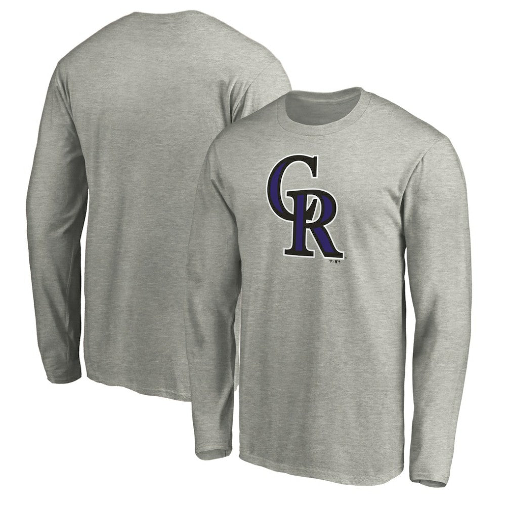 Colorado Rockies Official Team Logo Long Sleeve T-Shirt | MLB Shop