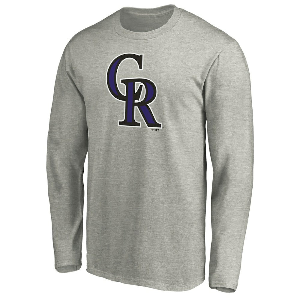 Colorado Rockies Official Team Logo Long Sleeve T-Shirt | MLB Shop