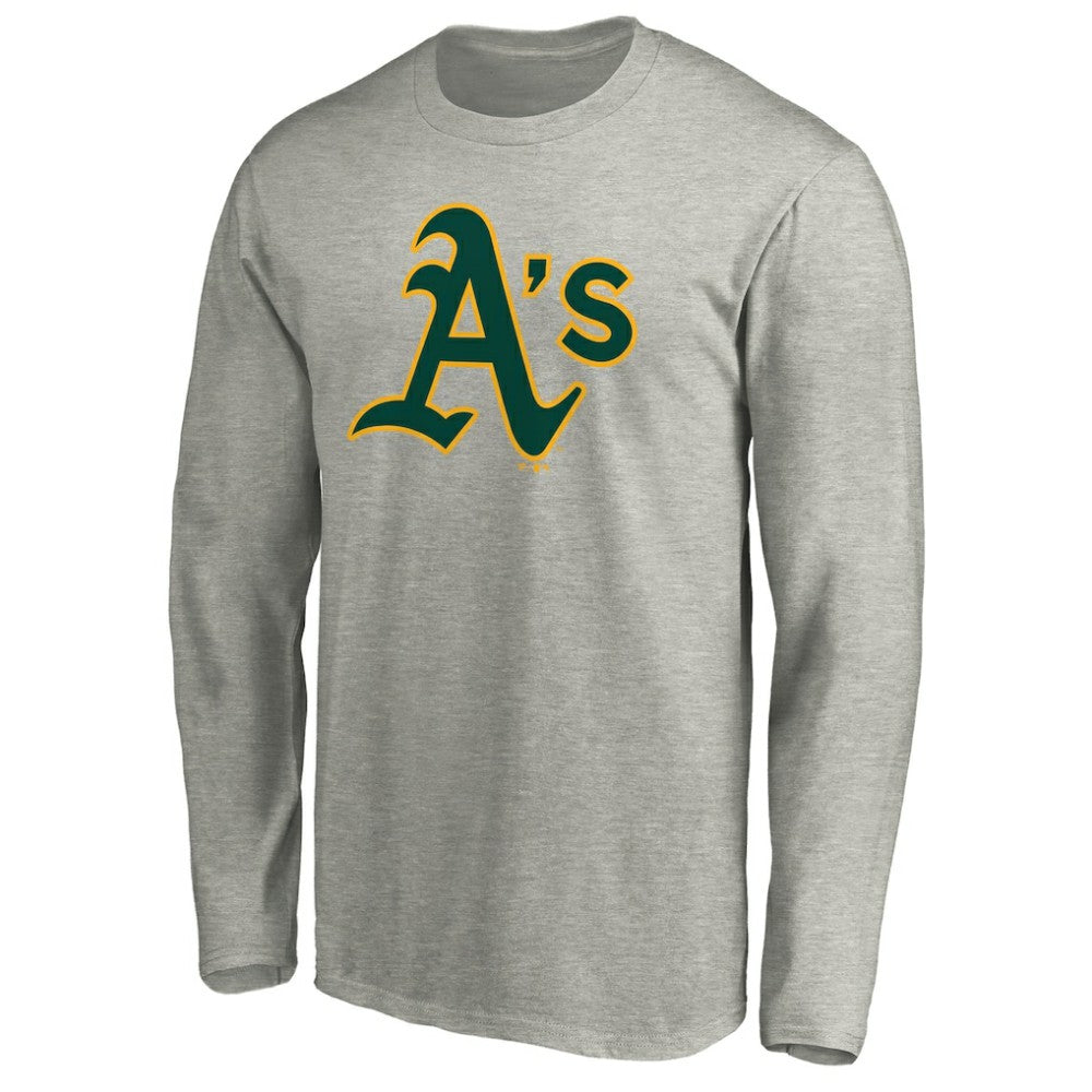Athletics Official Team Logo Long Sleeve T-Shirt | MLB For sale