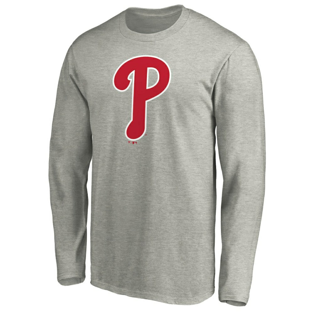 Philadelphia Phillies Official Team Logo Long Sleeve T-Shirt | MLB New