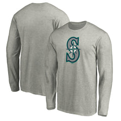 Seattle Mariners Official Team Logo Long Sleeve T-Shirt | MLB Online