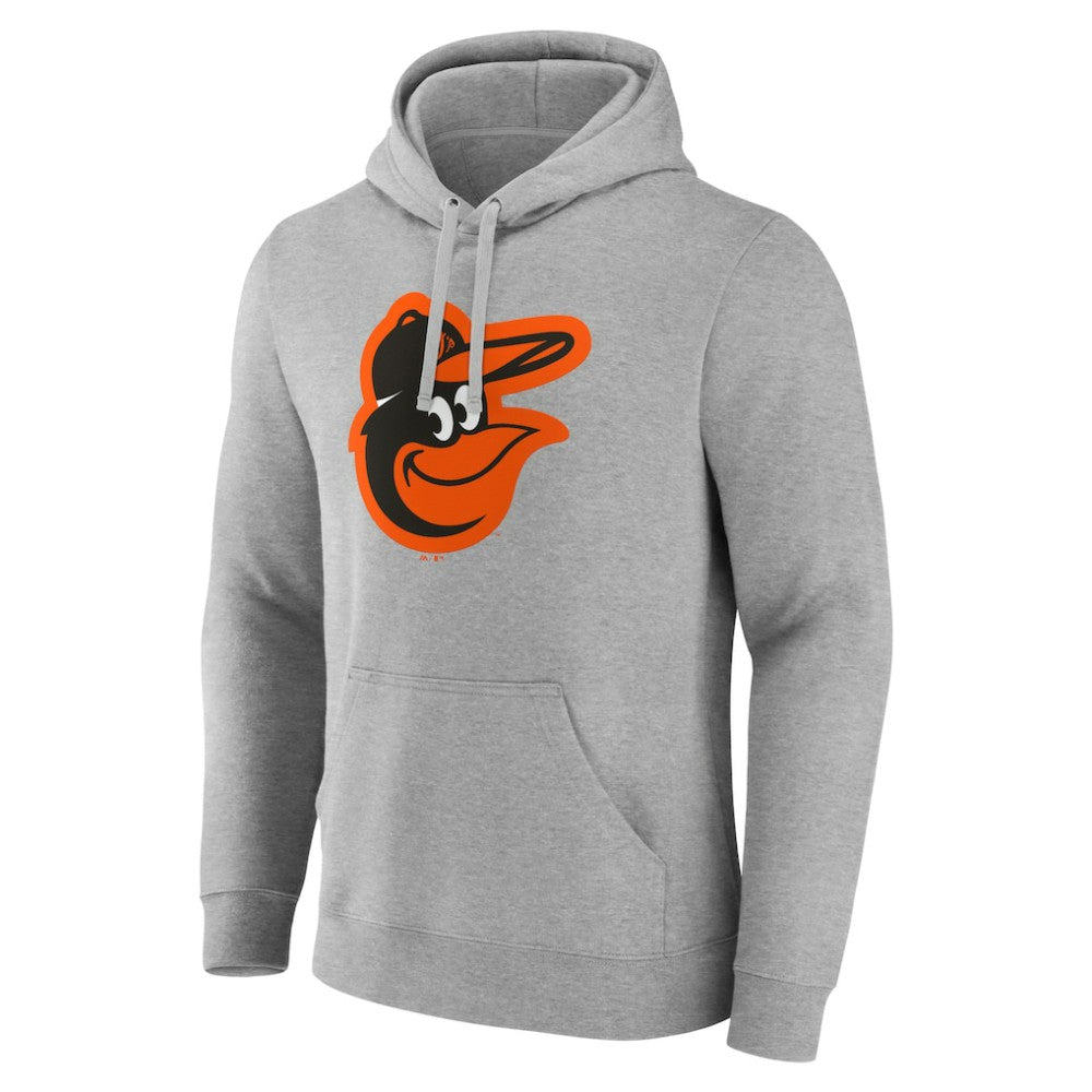 Baltimore Orioles Official Logo Fitted Pullover Hoodie | MLB For sale