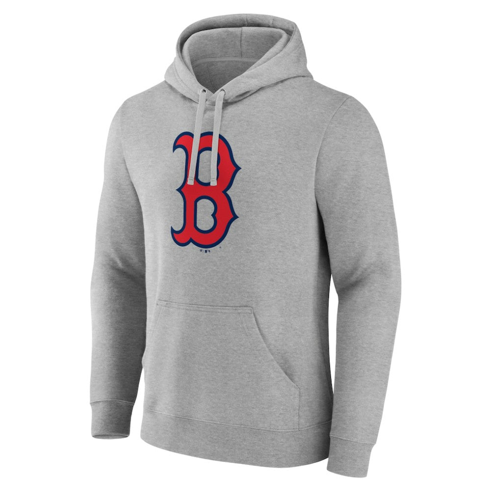 Boston Red Sox Official Logo Fitted Pullover Hoodie | MLB Shop