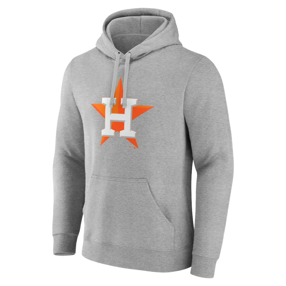 Houston Astros Official Logo Fitted Pullover Hoodie | MLB Near me