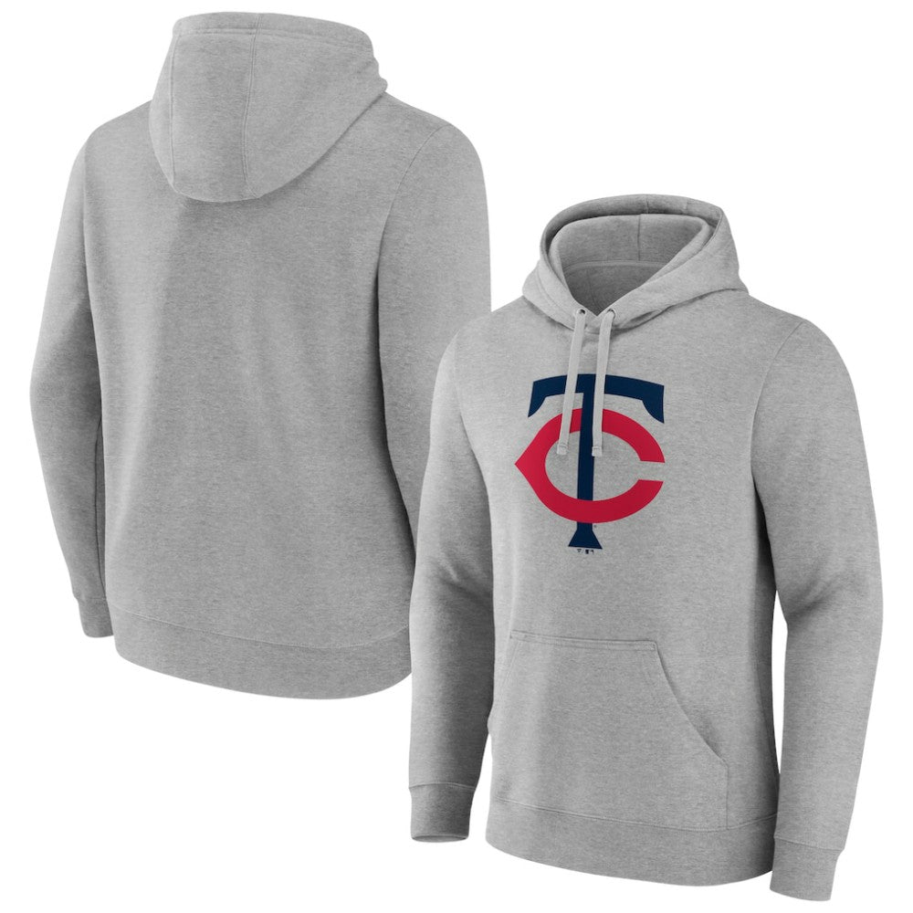 Minnesota Twins Official Logo Fitted Pullover Hoodie | MLB For sale