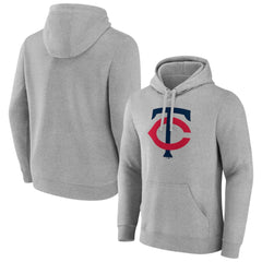 Minnesota Twins Official Logo Fitted Pullover Hoodie | MLB For sale
